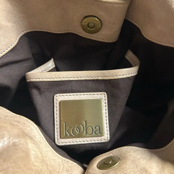 Kooba Jacinda Distressed Leather
Belted Shoulder bag - Picture 10 of 15